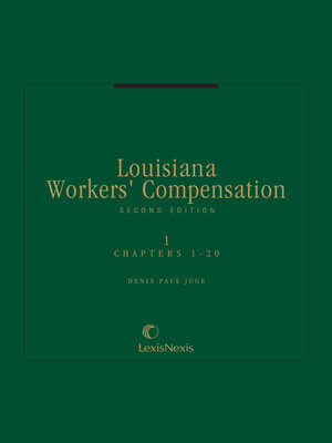 cover image of Louisiana Workers' Compensation
